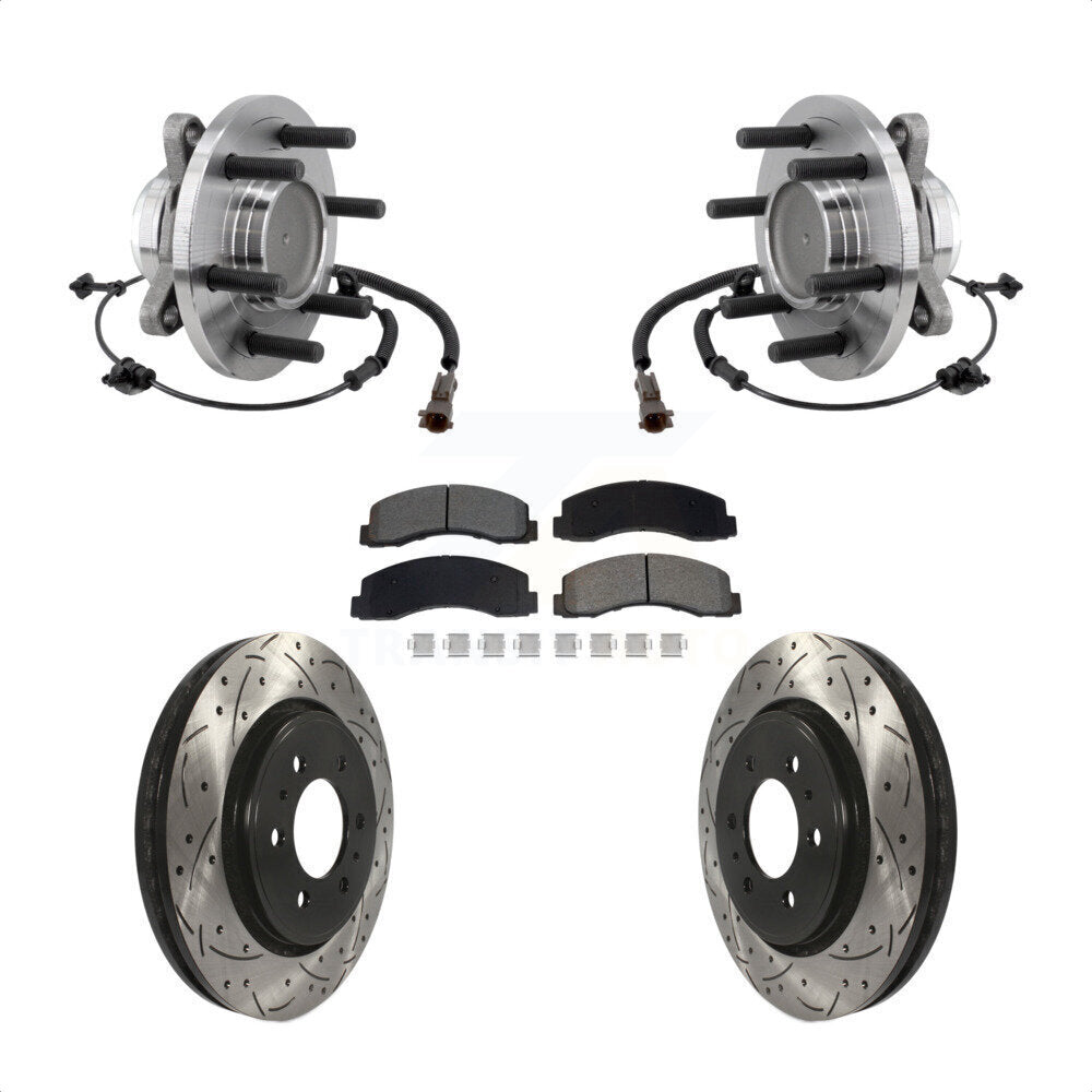 Transit Auto KBB-129741 Wheel Bearing and Hub Assembly for 2018-2021 Ford Expedition, Ford F-150, Lincoln Navigator - Front product image