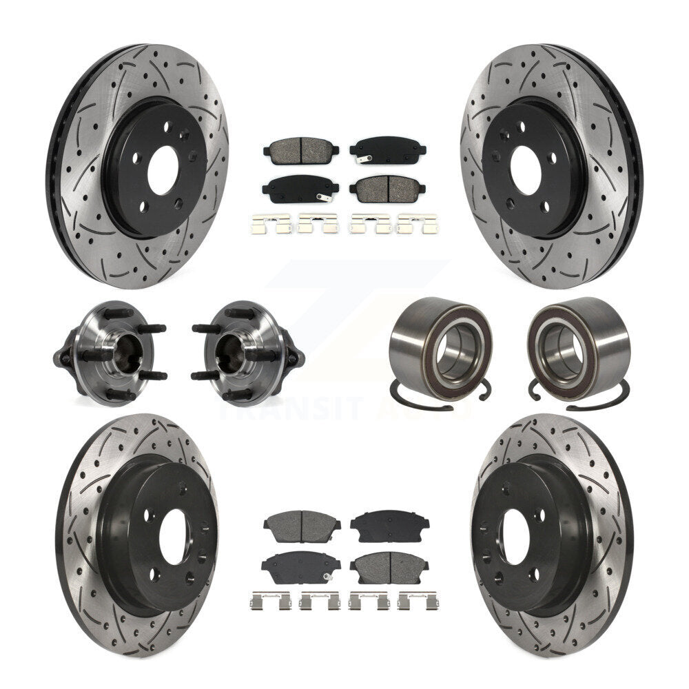 Transit Auto KBB-129782 Wheel Bearing for 2013-2015 Buick Encore, Chevrolet Trax - Front and Rear product image