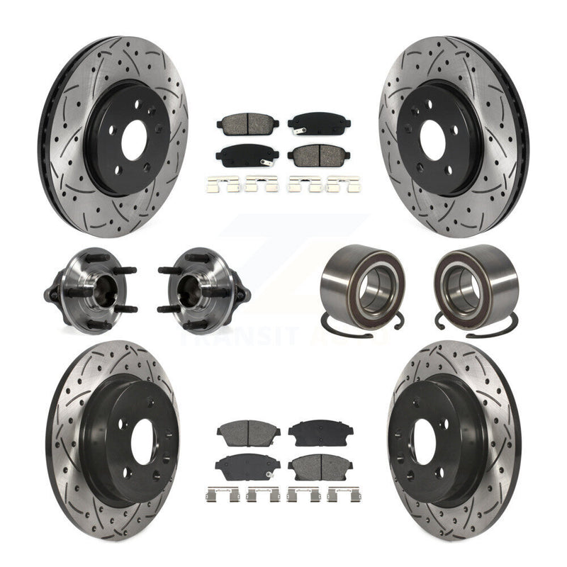 Transit Auto KBB-129782 Wheel Bearing for 2013-2015 Buick Encore, Chevrolet Trax - Front and Rear product image