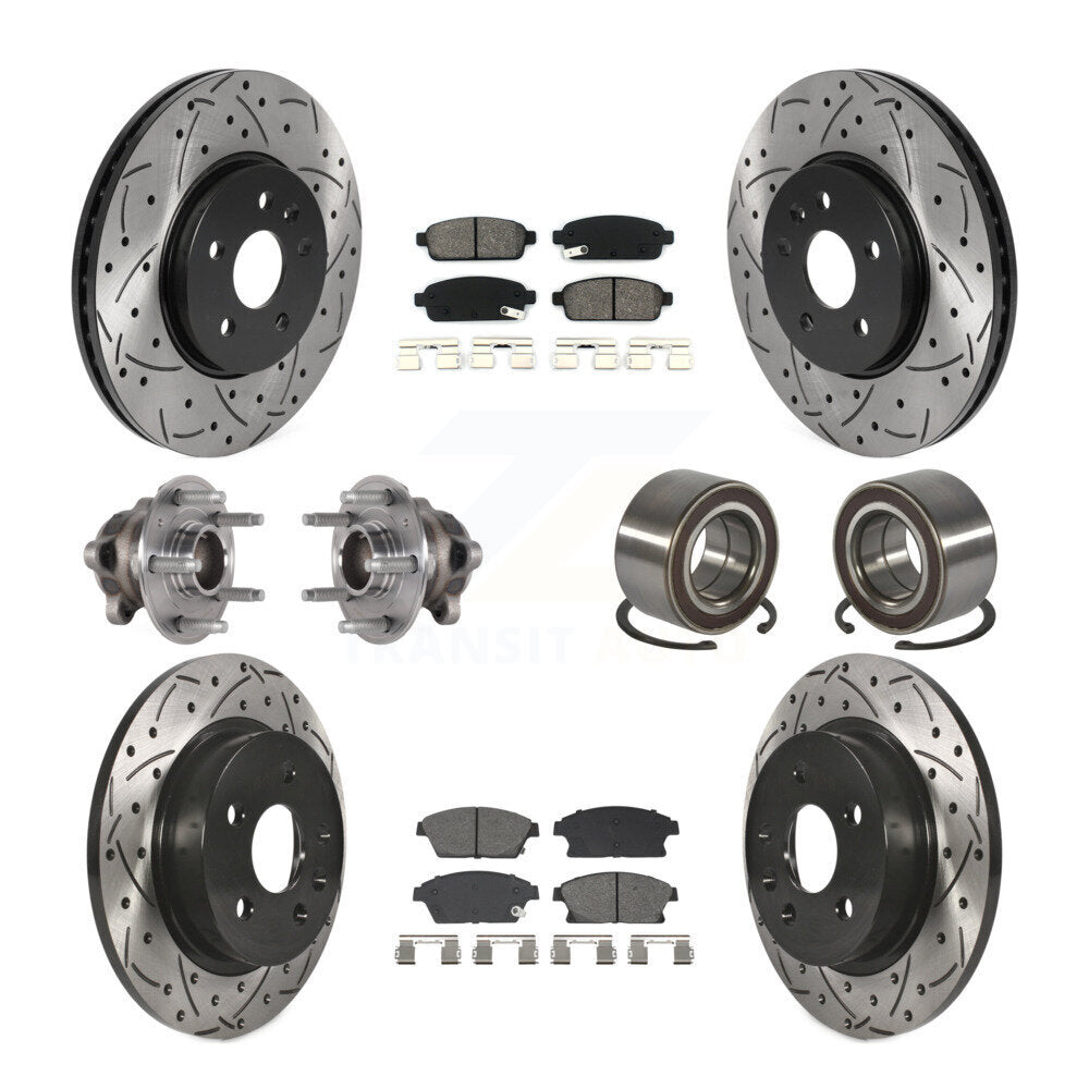 Transit Auto KBB-129783 Wheel Bearing for 2016-2017 Buick Encore, Chevrolet Trax - Front and Rear product image