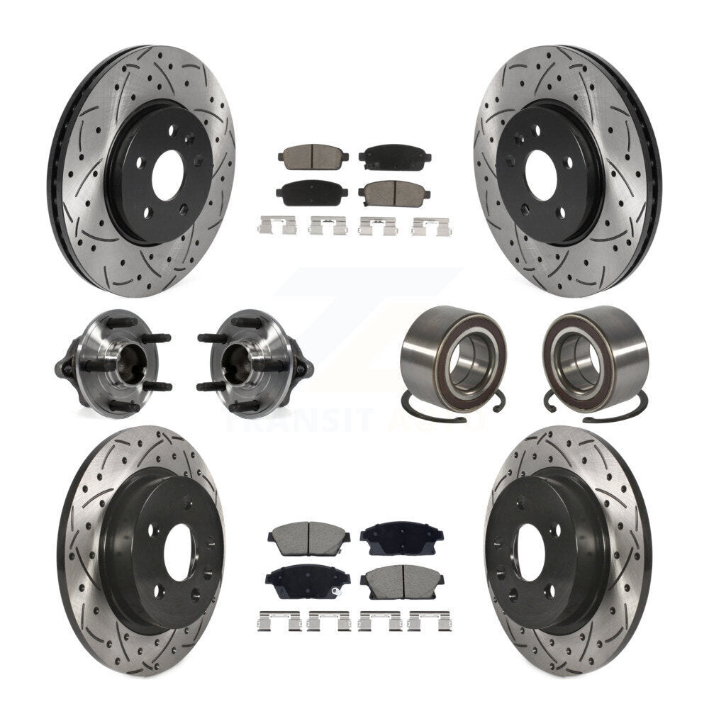 Transit Auto KBB-129786 Wheel Bearing for 2013-2015 Buick Encore, Chevrolet Trax - Front and Rear product image