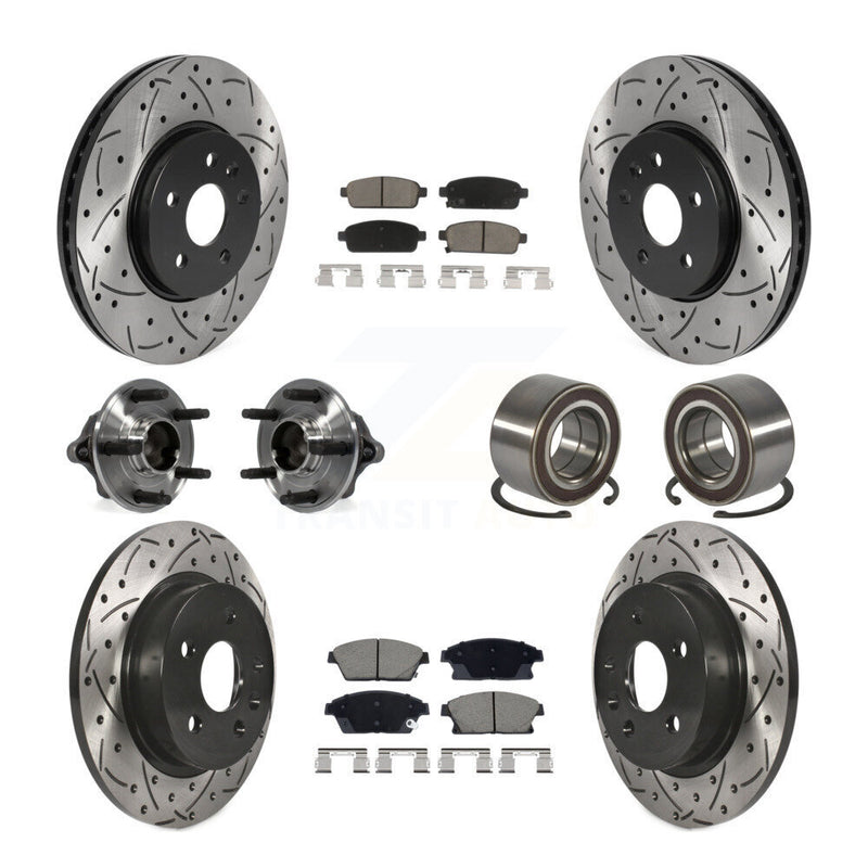 Transit Auto KBB-129786 Wheel Bearing for 2013-2015 Buick Encore, Chevrolet Trax - Front and Rear product image
