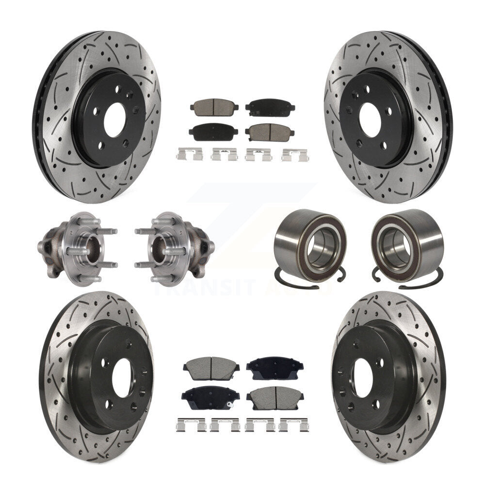 Transit Auto KBB-129787 Wheel Bearing for 2016-2017 Buick Encore, Chevrolet Trax - Front and Rear product image