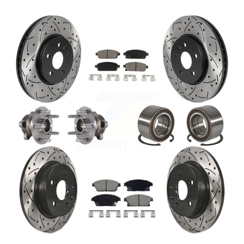 Transit Auto KBB-129787 Wheel Bearing for 2016-2017 Buick Encore, Chevrolet Trax - Front and Rear product image
