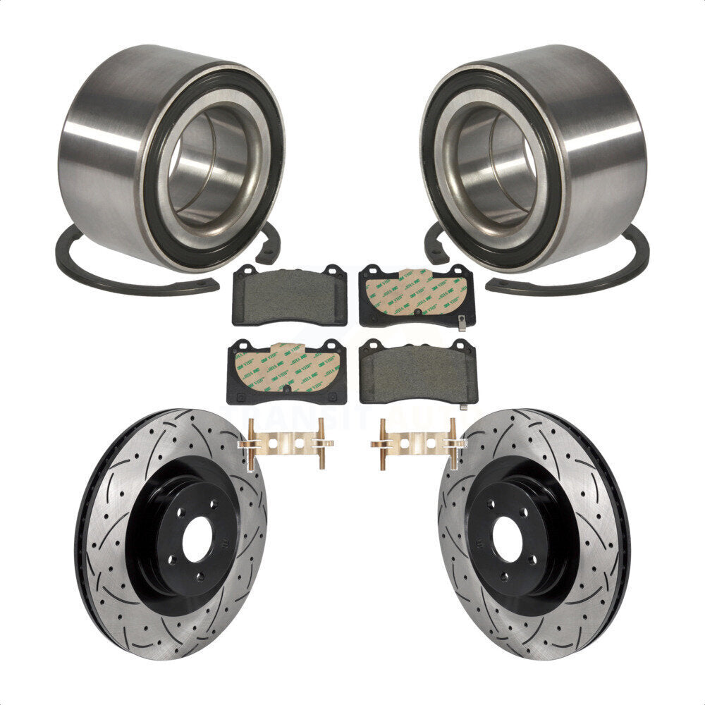 Transit Auto KBB-129789 Wheel Bearing for 2016-2018 Ford Focus - Front product image