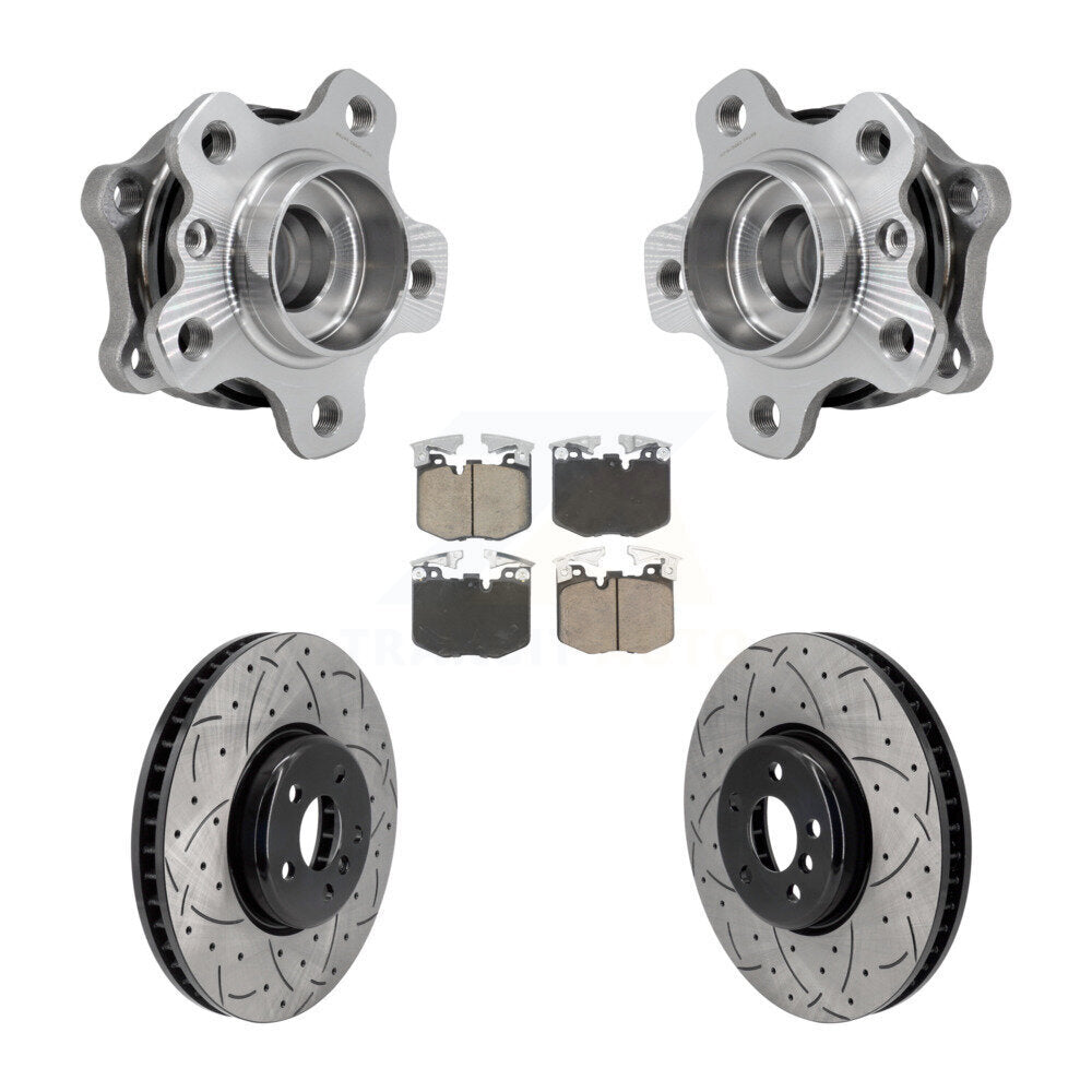 Transit Auto KBB-129878 Wheel Bearing and Hub Assembly for 2017-2023 BMW M440i xDrive Gran Coupe, BMW 840i xDrive, BMW 840i xDrive Gran Coupe & more - Front product image