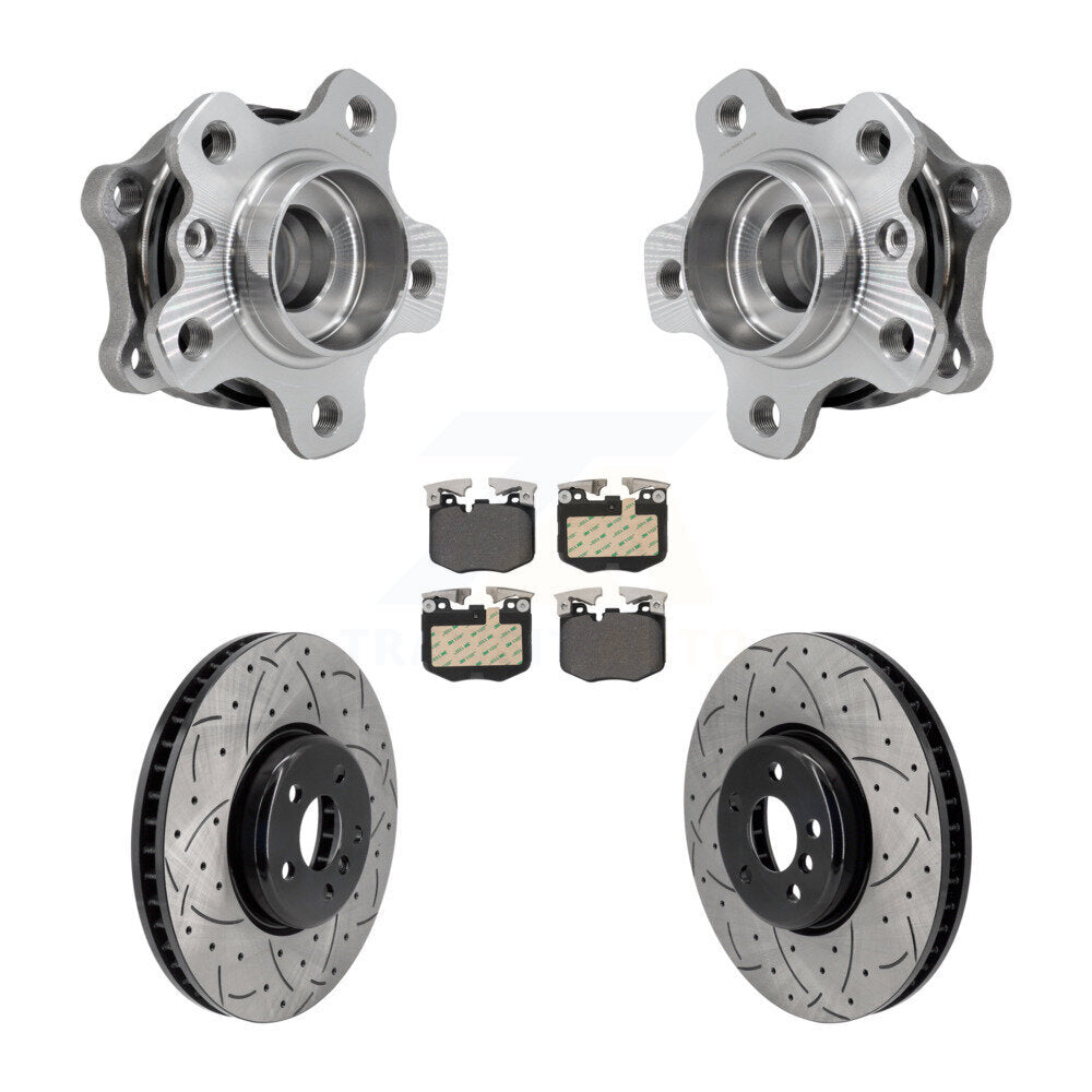 Transit Auto KBB-129888 Wheel Bearing and Hub Assembly for 2017-2023 BMW M440i xDrive Gran Coupe, BMW 840i xDrive, BMW 840i xDrive Gran Coupe & more - Front product image