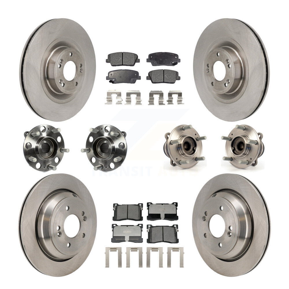 Transit Auto KBB-129936 Wheel Bearing and Hub Assembly for 2012-2016 Hyundai Equus - Front and Rear product image