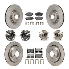 Transit Auto KBB-129936 Wheel Bearing and Hub Assembly for 2012-2016 Hyundai Equus - Front and Rear product image