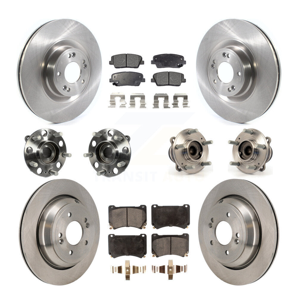Transit Auto KBB-129937 Wheel Bearing and Hub Assembly for 2011 Hyundai Equus - Front and Rear product image
