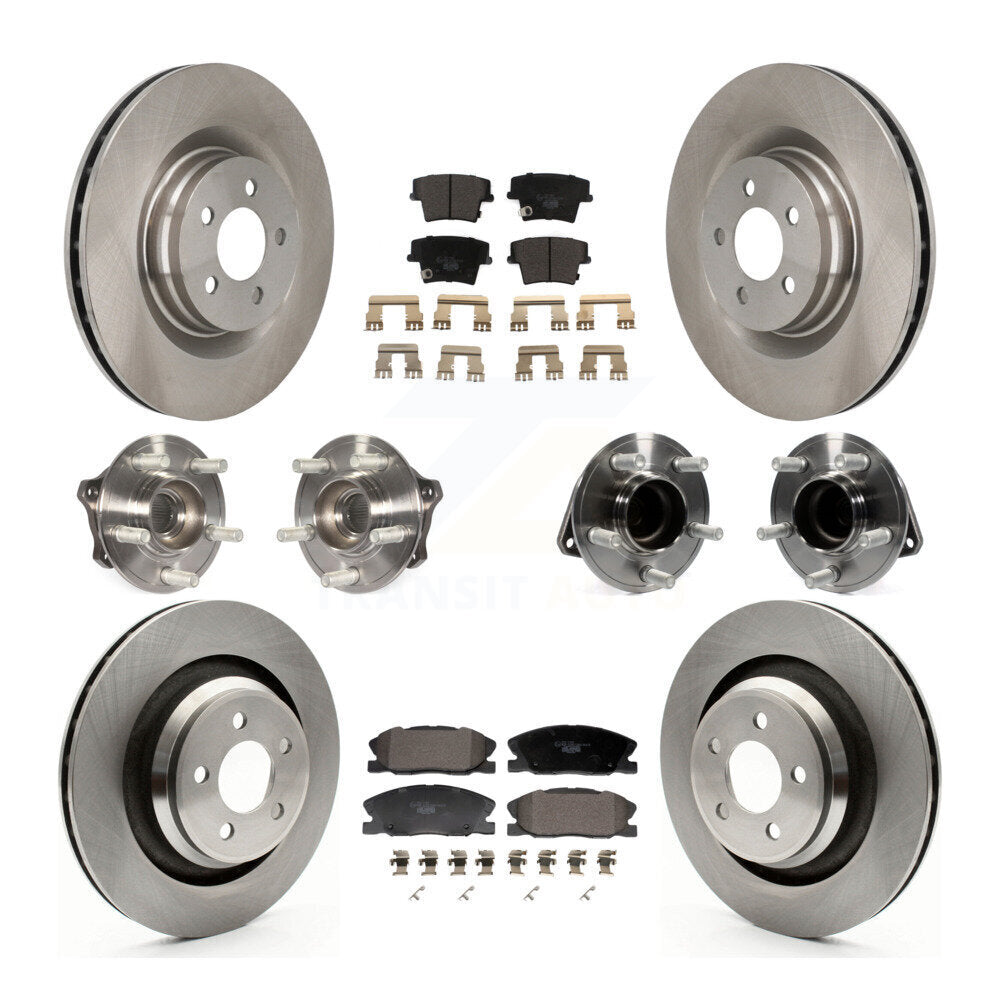 Transit Auto KBB-129947 Wheel Bearing and Hub Assembly for 2015 Dodge Charger - Front and Rear product image
