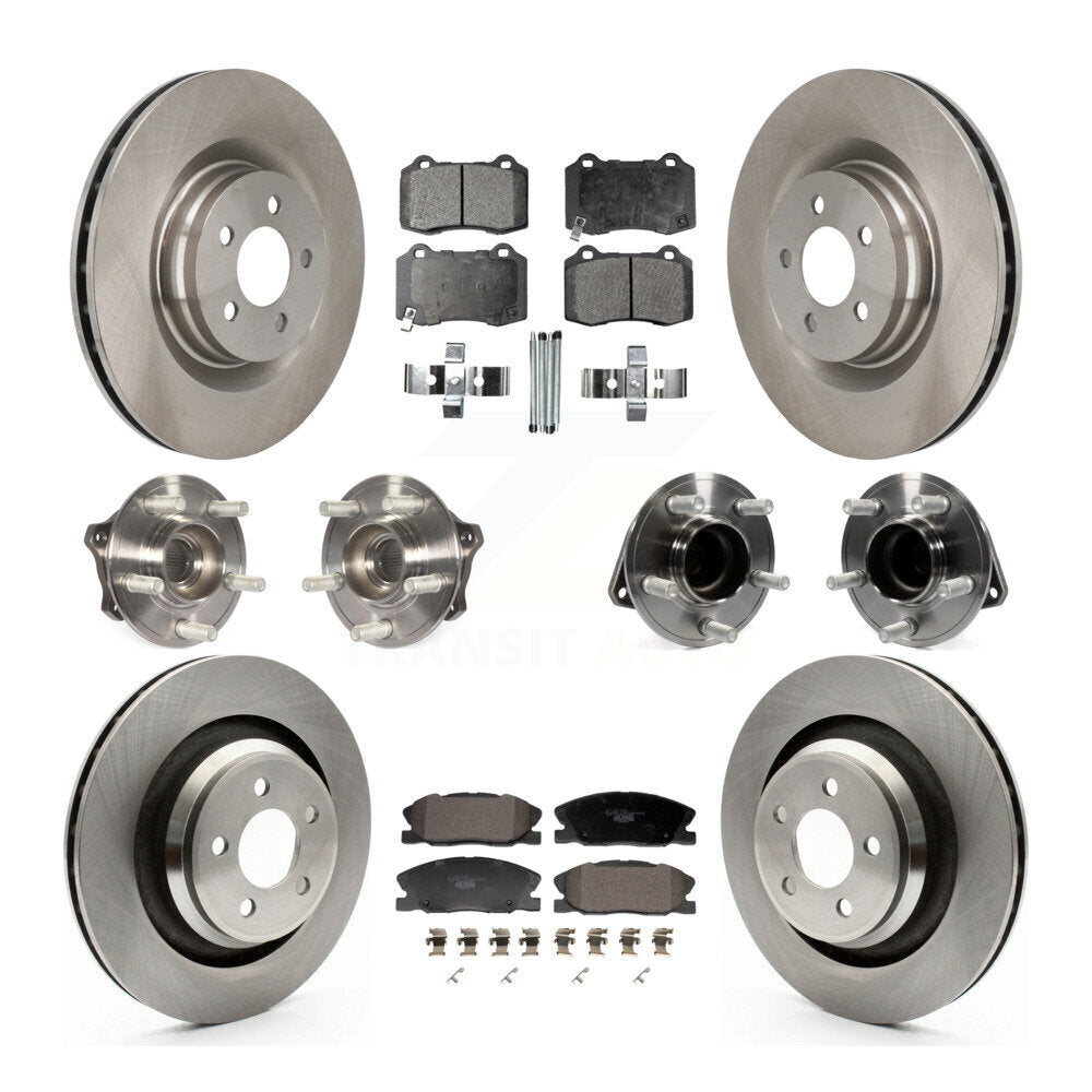 Transit Auto KBB-129948 Wheel Bearing and Hub Assembly for 2015-2021 Dodge Charger - Front and Rear product image