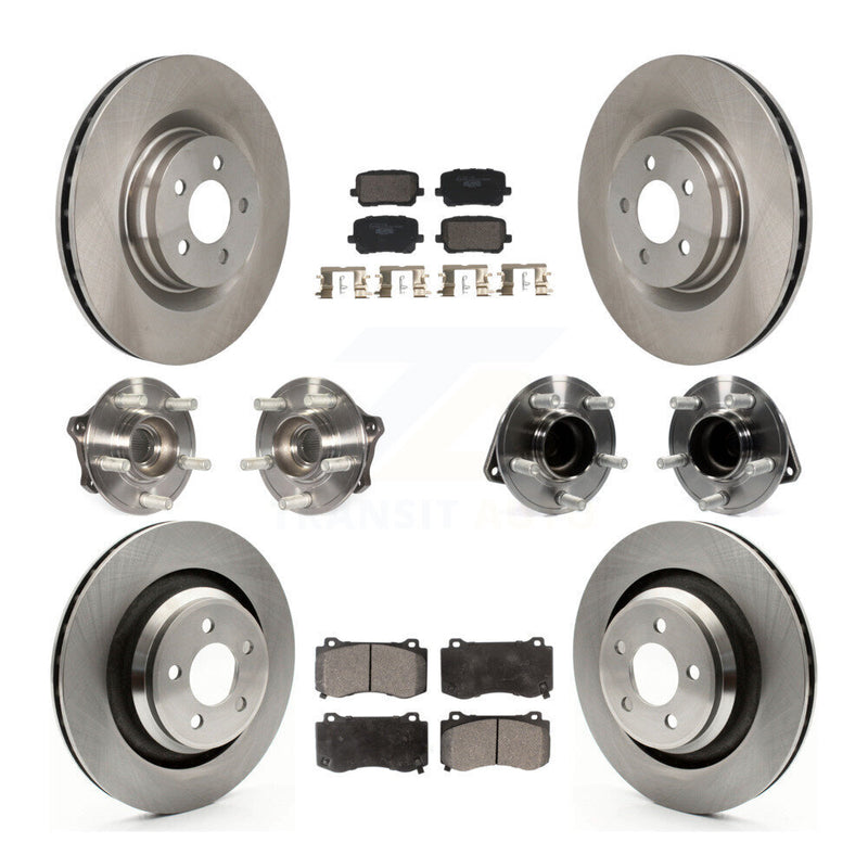 Transit Auto KBB-129949 Wheel Bearing and Hub Assembly for 2015-2016 Dodge Charger - Front and Rear product image