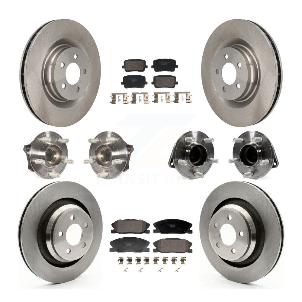 Transit Auto KBB-129950 Wheel Bearing and Hub Assembly for 2015-2021 Dodge Charger - Front and Rear product image