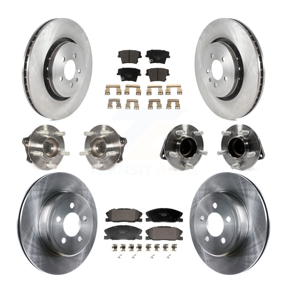 Transit Auto KBB-129952 Wheel Bearing and Hub Assembly for 2017-2018 Dodge Charger - Front and Rear product image