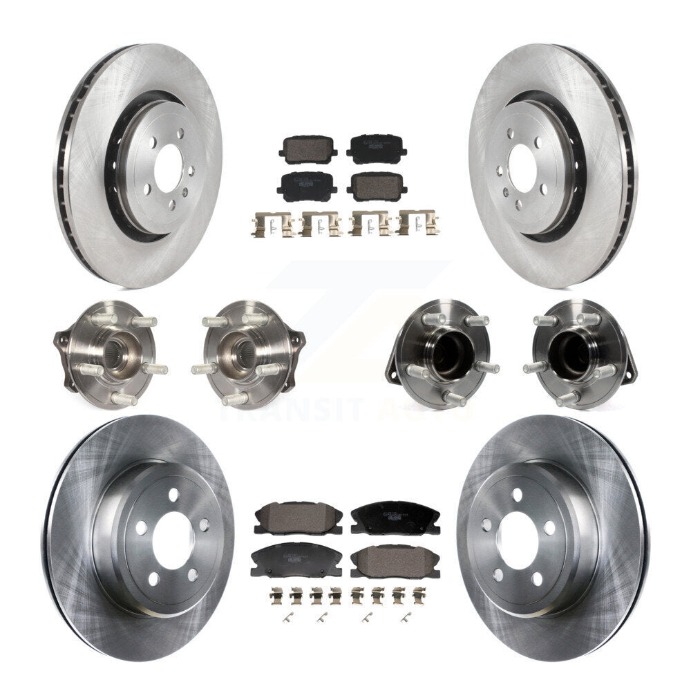 Transit Auto KBB-129953 Wheel Bearing and Hub Assembly for 2017-2018 Dodge Charger - Front and Rear product image