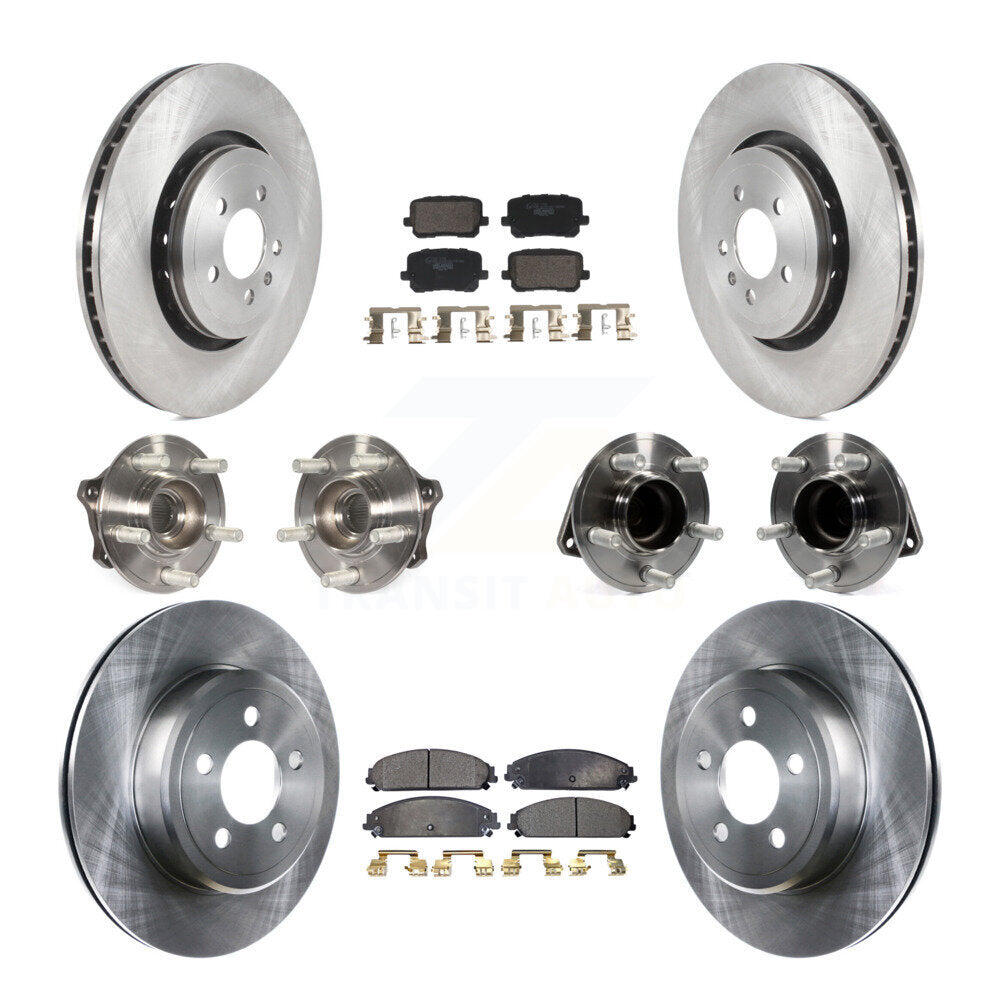 Transit Auto KBB-129954 Wheel Bearing and Hub Assembly for 2017-2018 Dodge Charger - Front and Rear product image