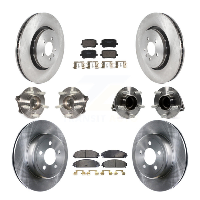 Transit Auto KBB-129954 Wheel Bearing and Hub Assembly for 2017-2018 Dodge Charger - Front and Rear product image