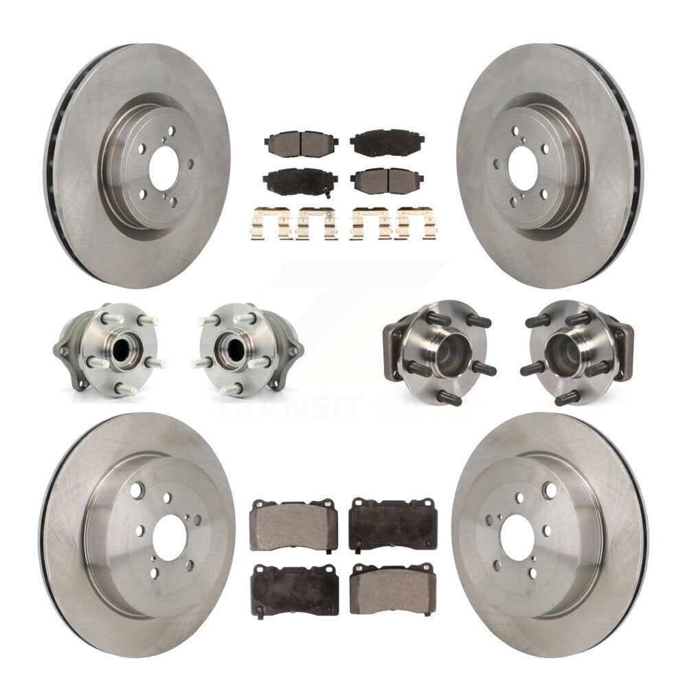 Transit Auto KBB-129960 Wheel Bearing and Hub Assembly for 2017 Subaru BRZ - Front and Rear product image