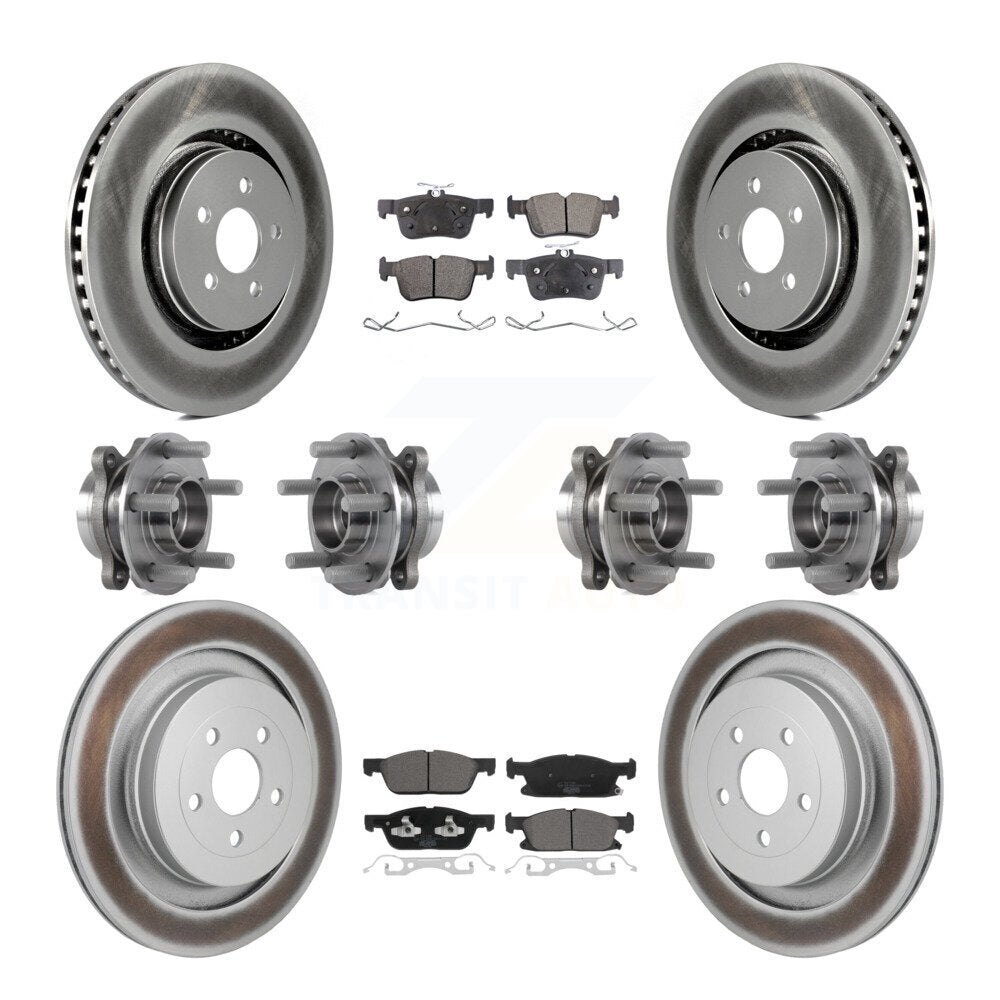 Transit Auto KBB-129966 Wheel Bearing and Hub Assembly for 2019-2023 Lincoln Nautilus - Front and Rear product image