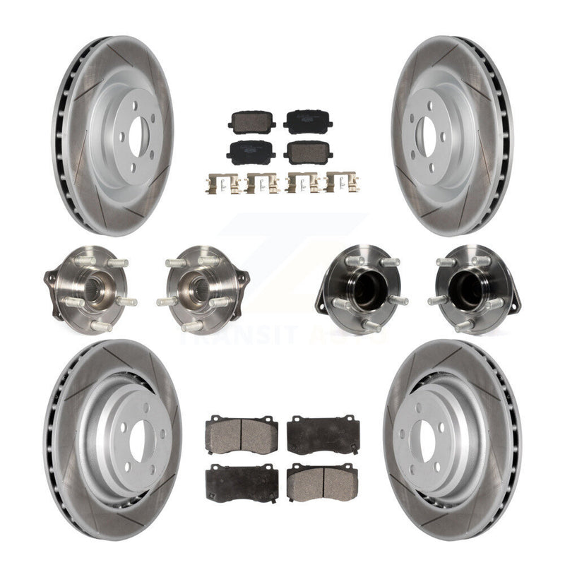 Transit Auto KBB-129989 Wheel Bearing and Hub Assembly for 2015-2016 Dodge Charger - Front and Rear product image
