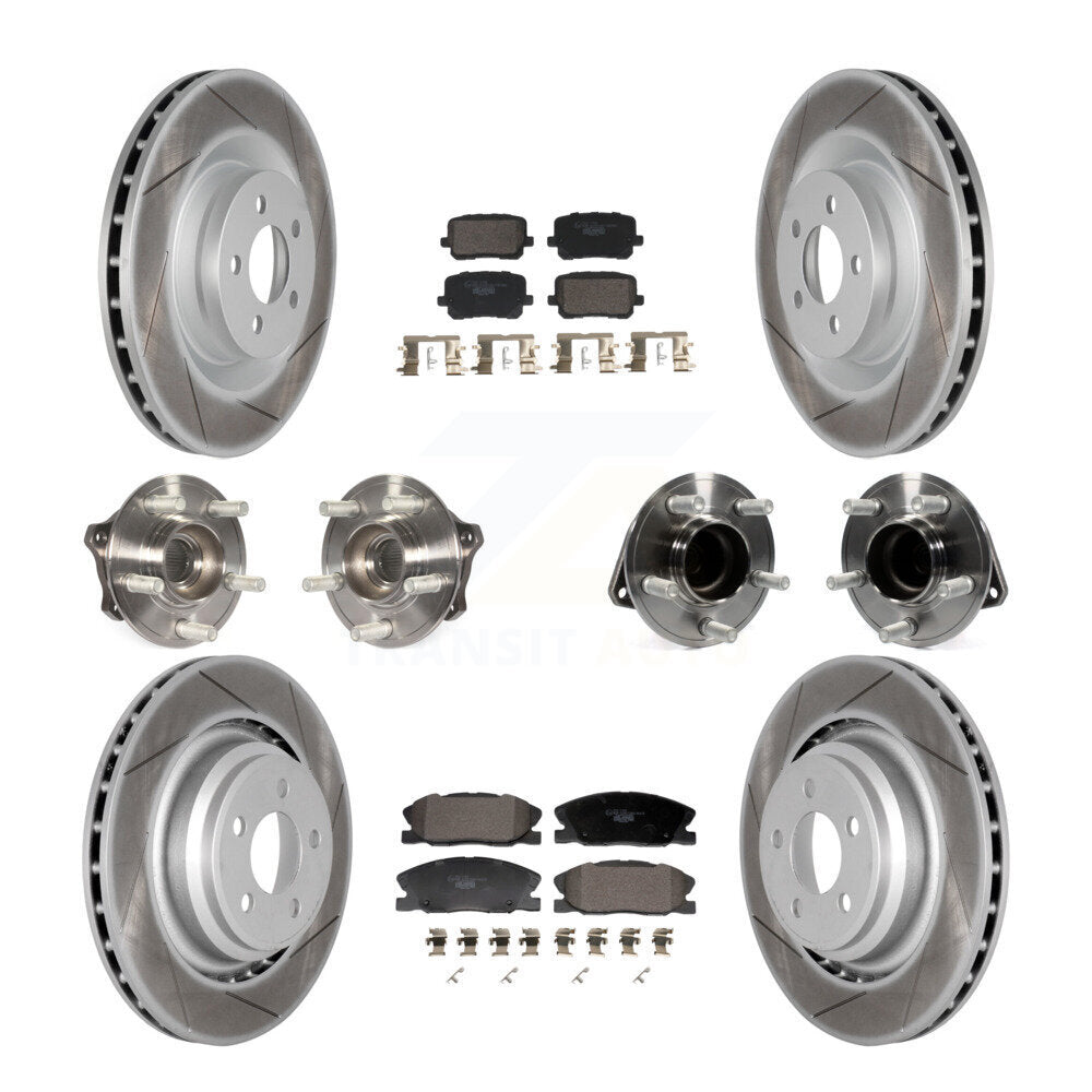 Transit Auto KBB-129990 Wheel Bearing and Hub Assembly for 2015-2021 Dodge Charger - Front and Rear product image