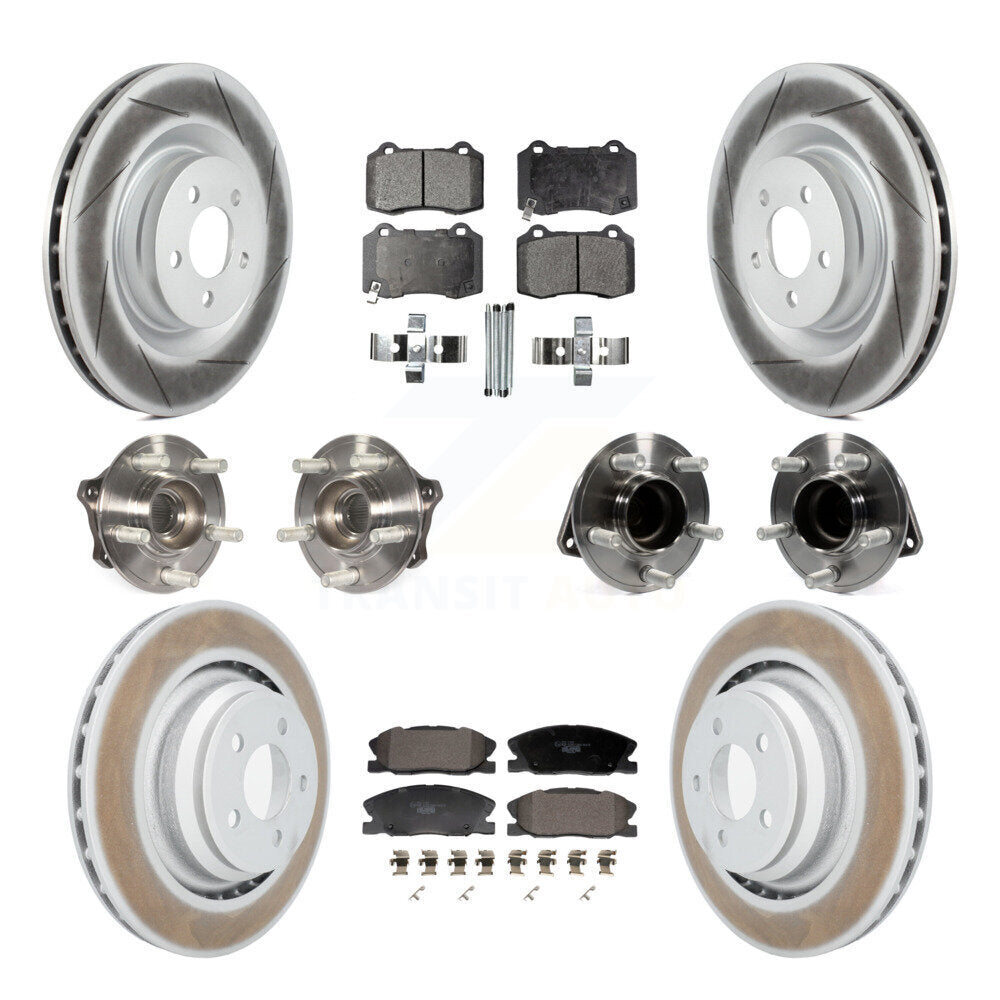 Transit Auto KBB-129996 Wheel Bearing and Hub Assembly for 2015-2021 Dodge Charger - Front and Rear product image