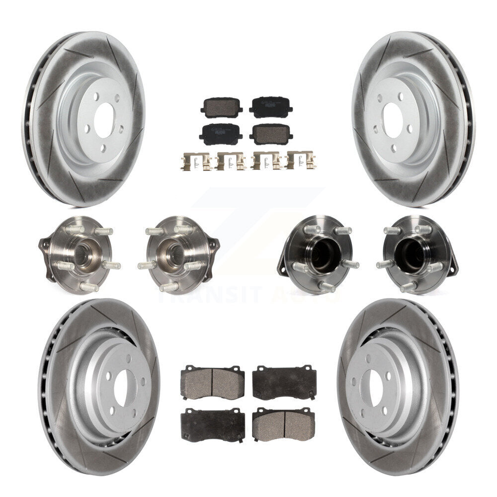 Transit Auto KBB-129997 Wheel Bearing and Hub Assembly for 2015-2016 Dodge Charger - Front and Rear product image