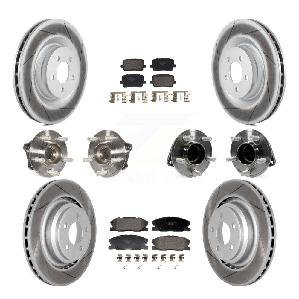 Transit Auto KBB-129998 Wheel Bearing and Hub Assembly for 2015-2021 Dodge Charger - Front and Rear product image
