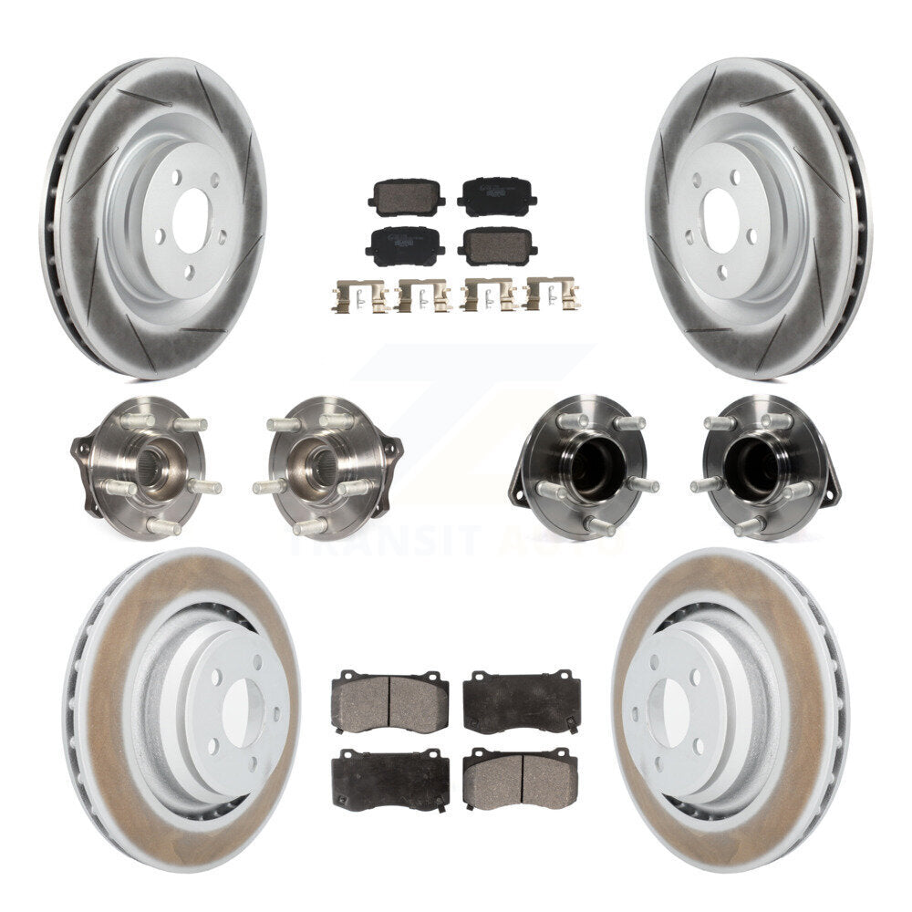 Transit Auto KBB-129999 Wheel Bearing and Hub Assembly for 2015-2016 Dodge Charger - Front and Rear product image