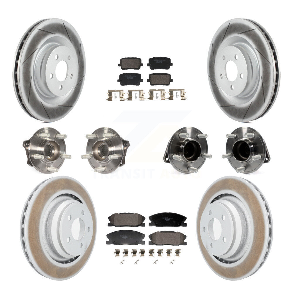 Transit Auto KBB-130000 Wheel Bearing and Hub Assembly for 2015-2021 Dodge Charger - Front and Rear product image