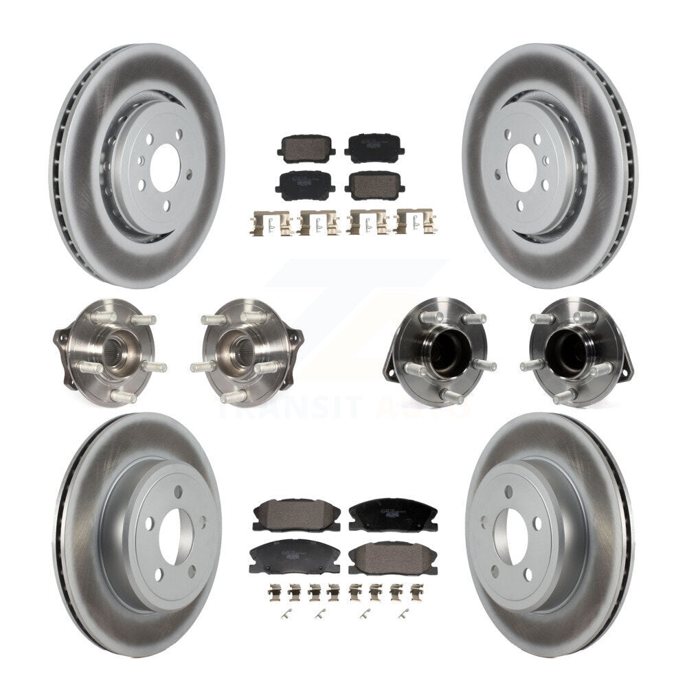 Transit Auto KBB-130006 Wheel Bearing and Hub Assembly for 2017-2018 Dodge Charger - Front and Rear product image
