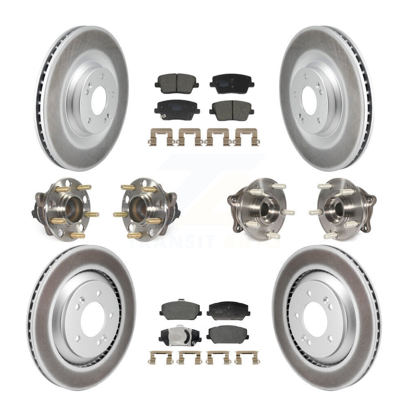 Transit Auto KBB-130031 Wheel Bearing and Hub Assembly for 2019-2021 Hyundai Veloster N - Front and Rear product image
