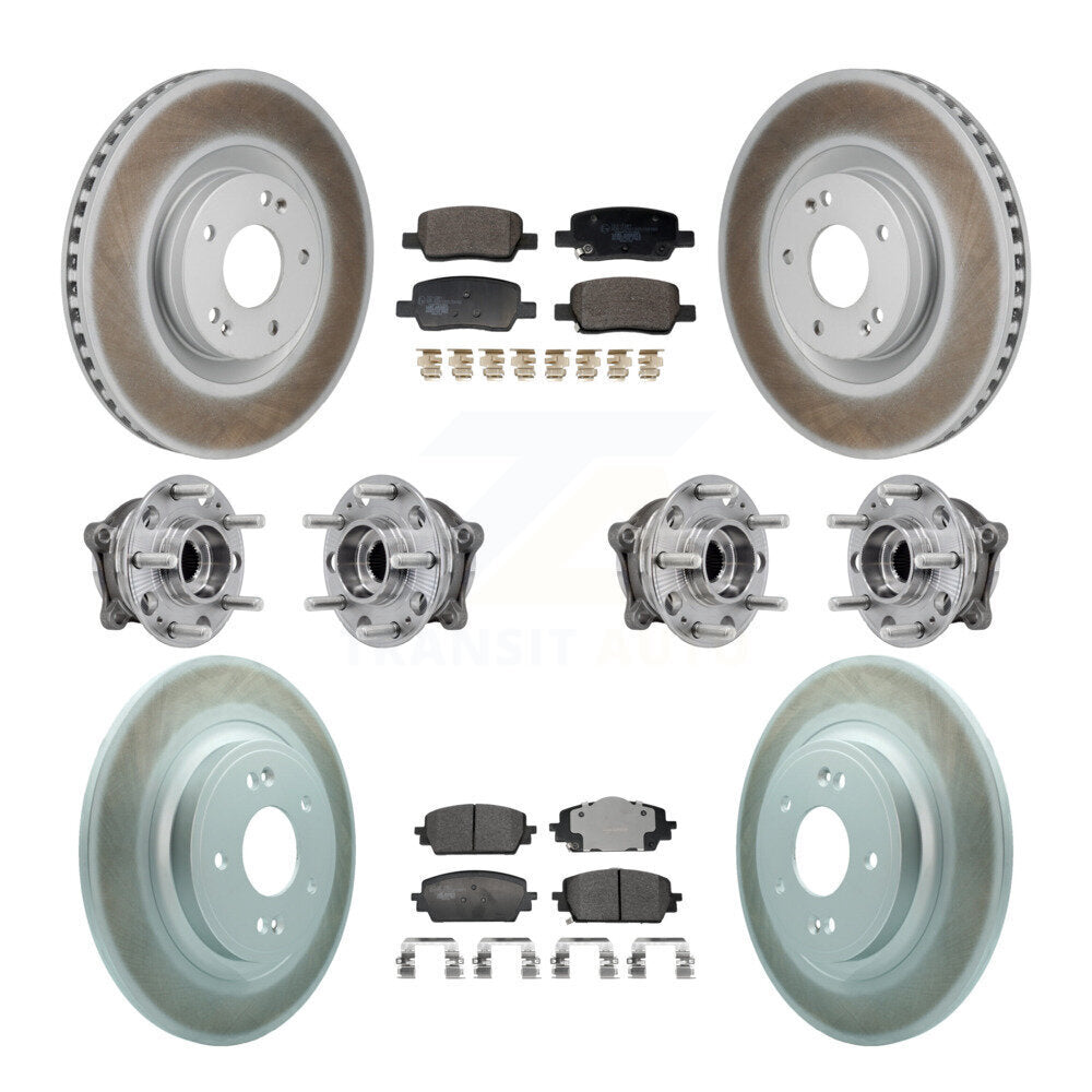 Transit Auto KBB-130033 Wheel Bearing and Hub Assembly for 2021-2023 Hyundai Santa Fe, Kia Sorento - Front and Rear product image
