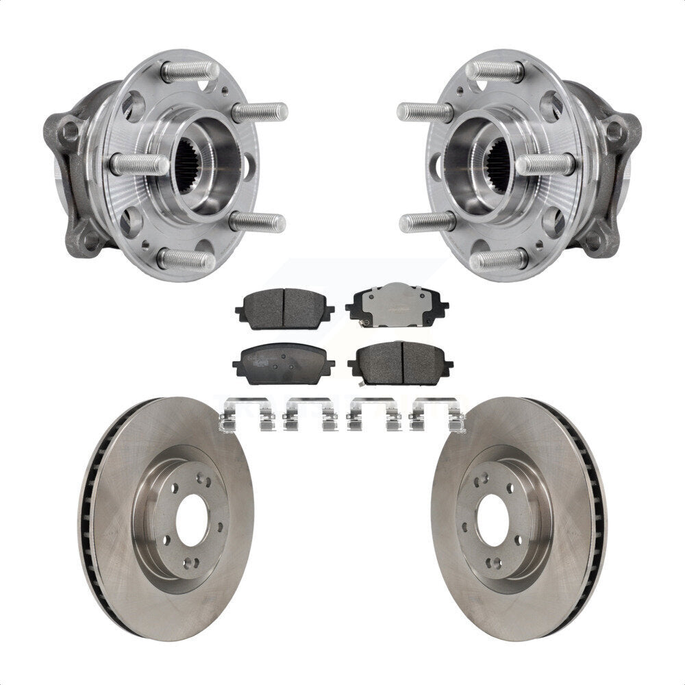 Transit Auto KBB-130047 Wheel Bearing and Hub Assembly for 2021-2024 Hyundai Santa Cruz, Hyundai Santa Fe, Kia Sorento - Front product image