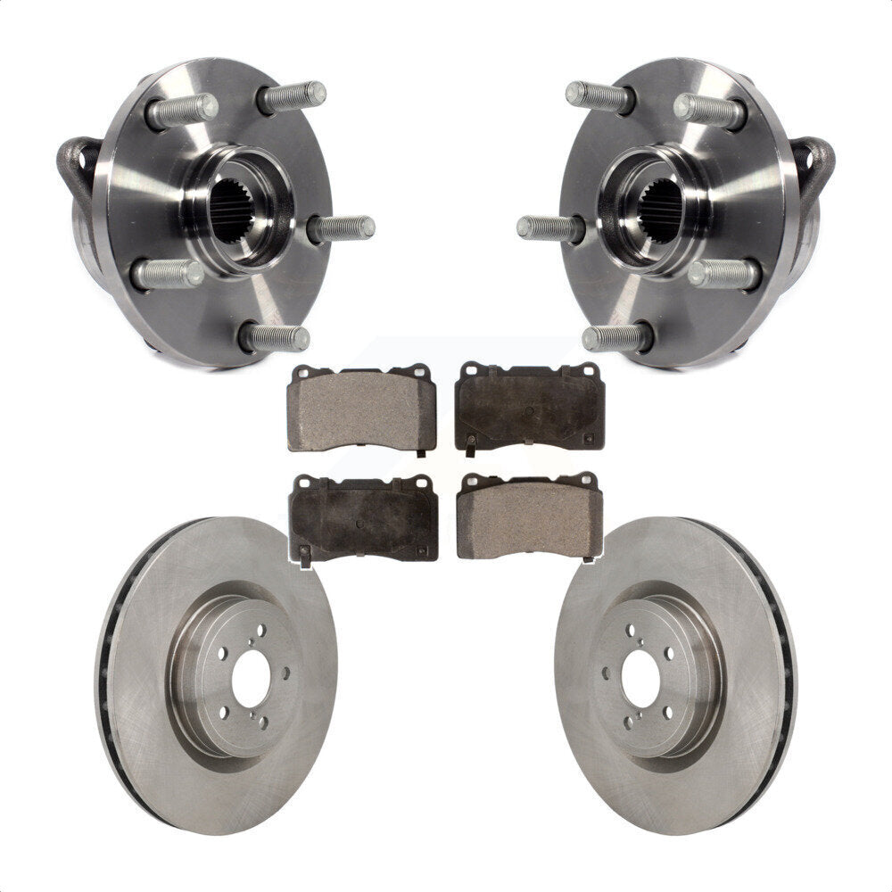 Transit Auto KBB-130053 Wheel Bearing and Hub Assembly for 2004 Subaru Impreza - Front product image