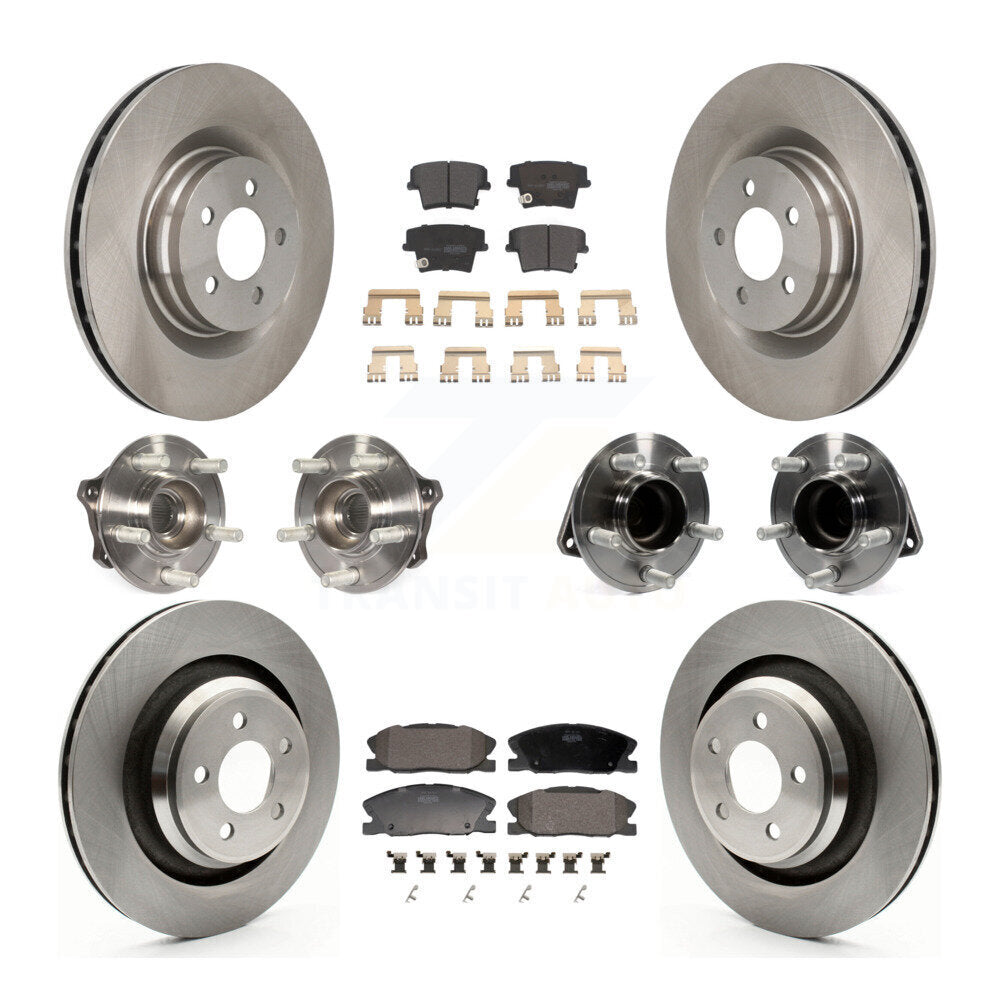 Transit Auto KBB-130085 Wheel Bearing and Hub Assembly for 2015 Dodge Charger - Front and Rear product image