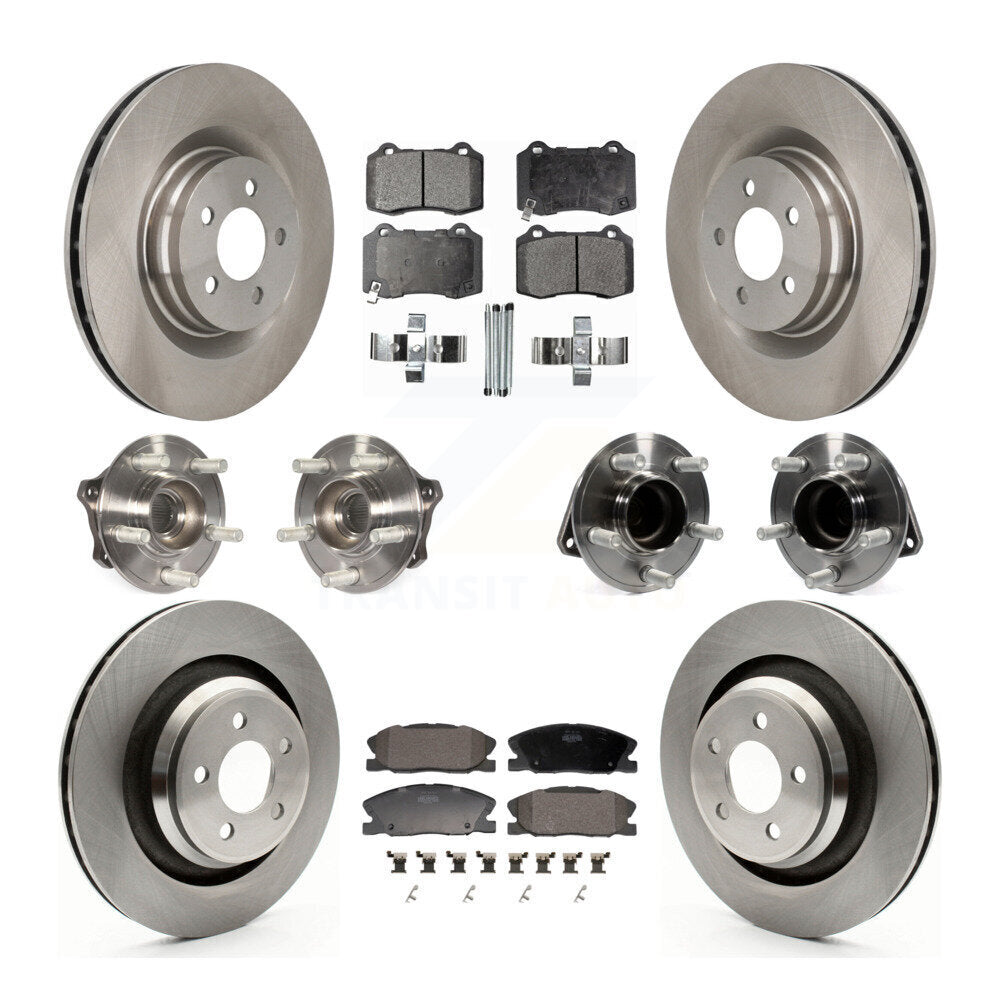 Transit Auto KBB-130086 Wheel Bearing and Hub Assembly for 2015-2021 Dodge Charger - Front and Rear product image