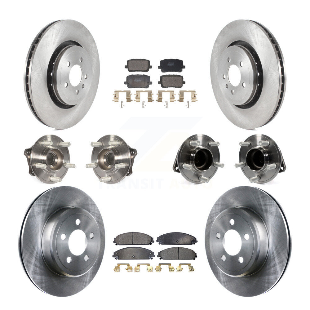 Transit Auto KBB-130089 Wheel Bearing and Hub Assembly for 2017-2018 Dodge Charger - Front and Rear product image