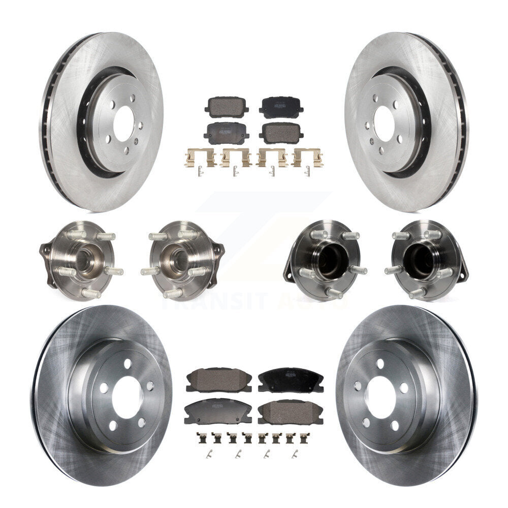 Transit Auto KBB-130091 Wheel Bearing and Hub Assembly for 2017-2018 Dodge Charger - Front and Rear product image
