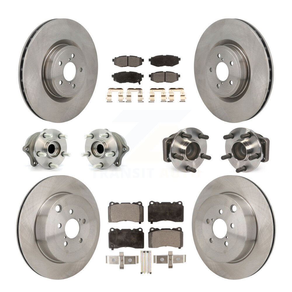 Transit Auto KBB-130095 Wheel Bearing and Hub Assembly for 2017 Subaru BRZ - Front and Rear product image
