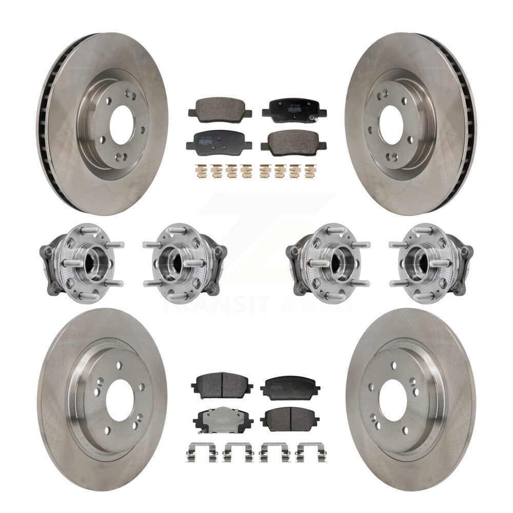 Transit Auto KBB-130100 Wheel Bearing and Hub Assembly for 2021-2023 Hyundai Santa Fe, Kia Sorento - Front and Rear product image