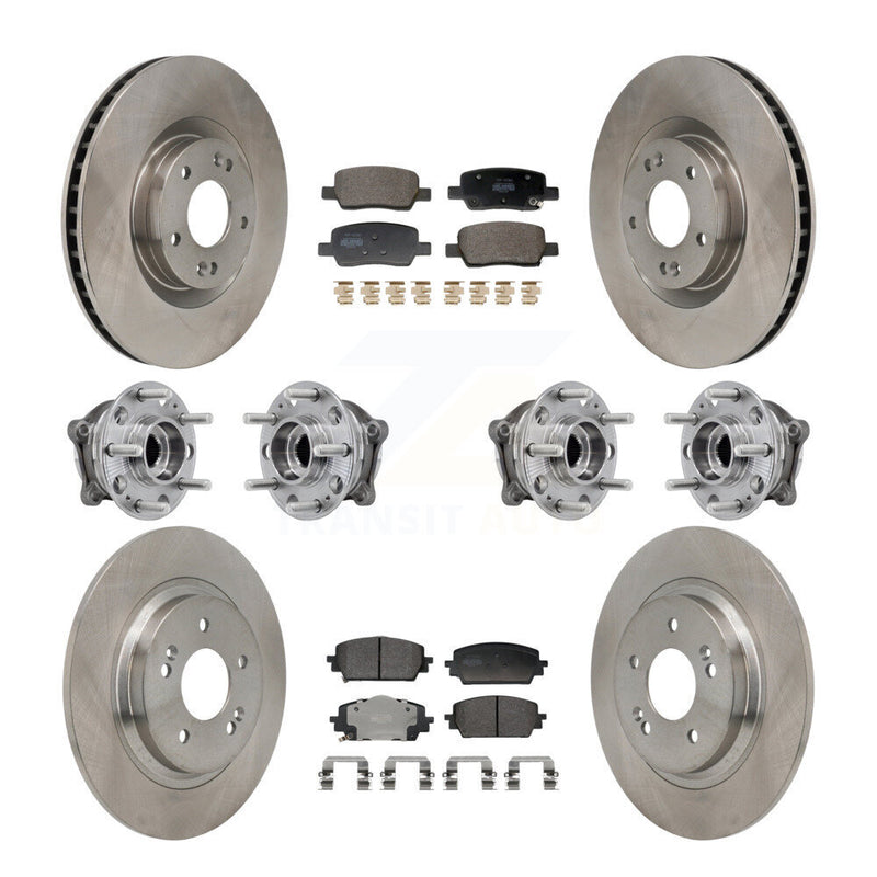 Transit Auto KBB-130100 Wheel Bearing and Hub Assembly for 2021-2023 Hyundai Santa Fe, Kia Sorento - Front and Rear product image