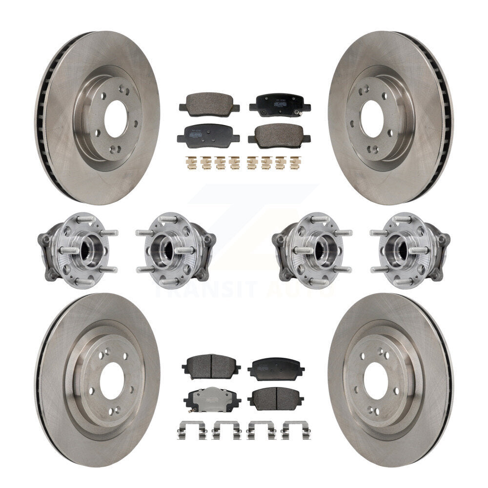 Transit Auto KBB-130101 Wheel Bearing and Hub Assembly for 2021-2023 Hyundai Santa Fe, Kia Sorento - Front and Rear product image