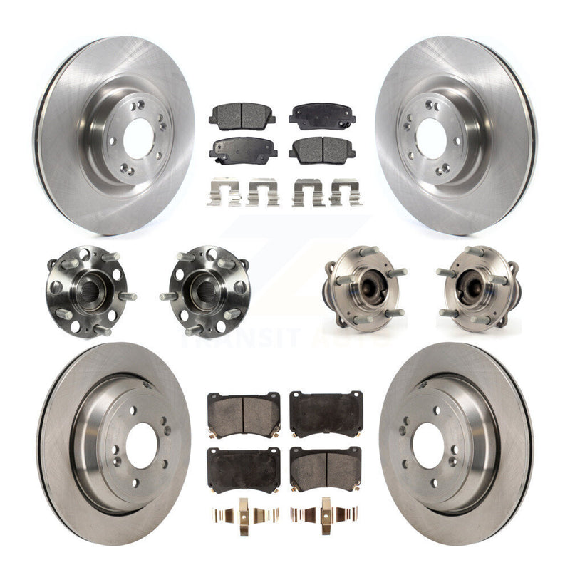 Transit Auto KBB-130110 Wheel Bearing and Hub Assembly for 2011 Hyundai Equus - Front and Rear product image