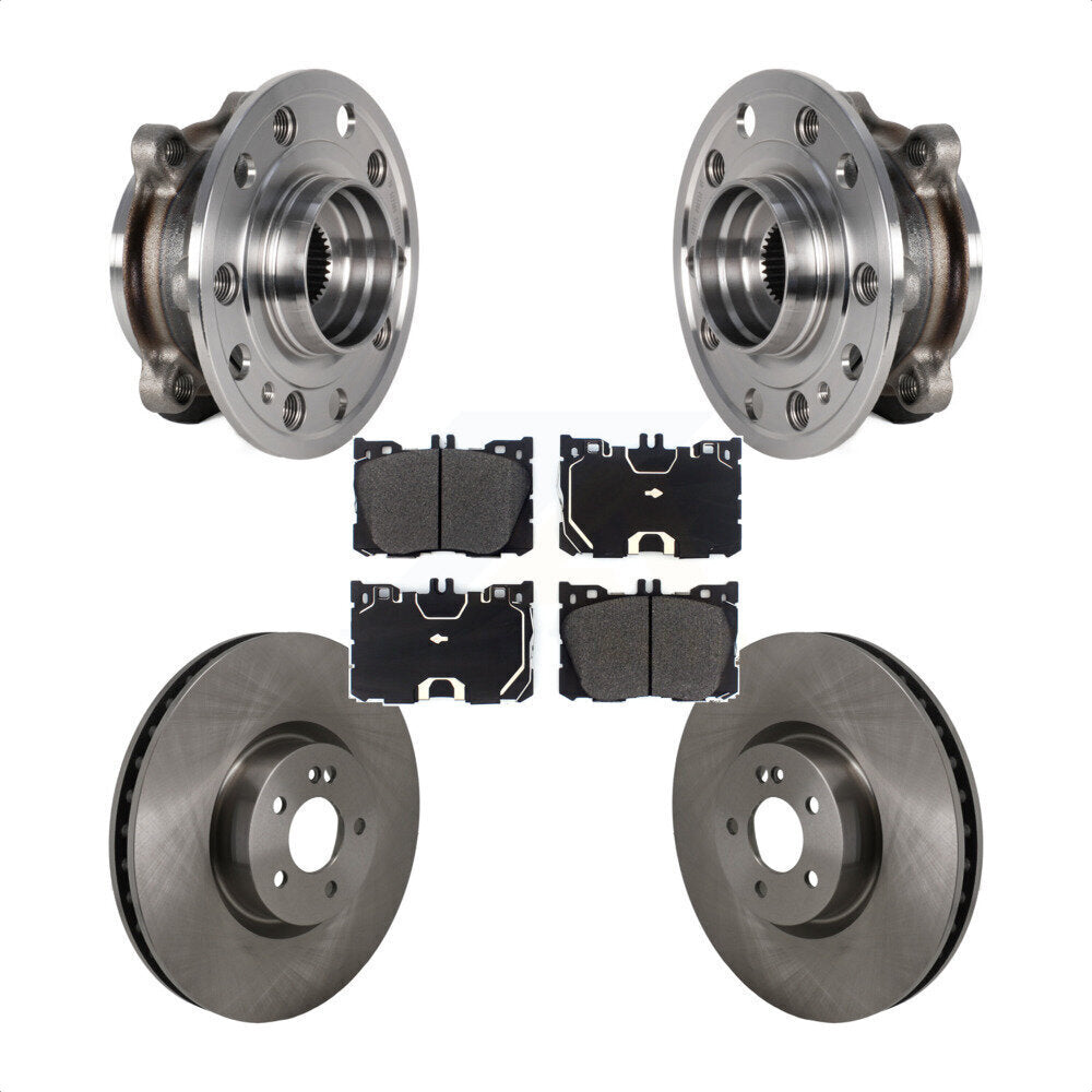 Transit Auto KBB-130123 Wheel Bearing and Hub Assembly for 2016-2022 Mercedes-Benz E450, Mercedes-Benz E53 AMG, Mercedes-Benz E350 & more - Front product image
