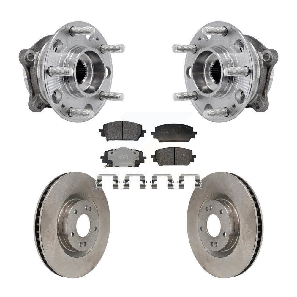Transit Auto KBB-130137 Wheel Bearing and Hub Assembly for 2021-2024 Hyundai Santa Cruz, Hyundai Santa Fe, Kia Sorento - Front product image