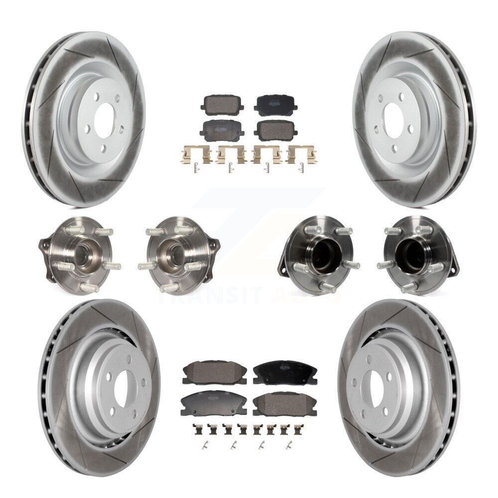 Transit Auto KBB-130153 Wheel Bearing and Hub Assembly for 2015-2021 Dodge Charger - Front and Rear product image