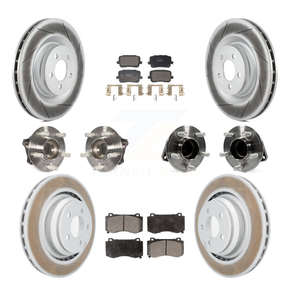 Transit Auto KBB-130155 Wheel Bearing and Hub Assembly for 2015-2016 Dodge Charger - Front and Rear product image
