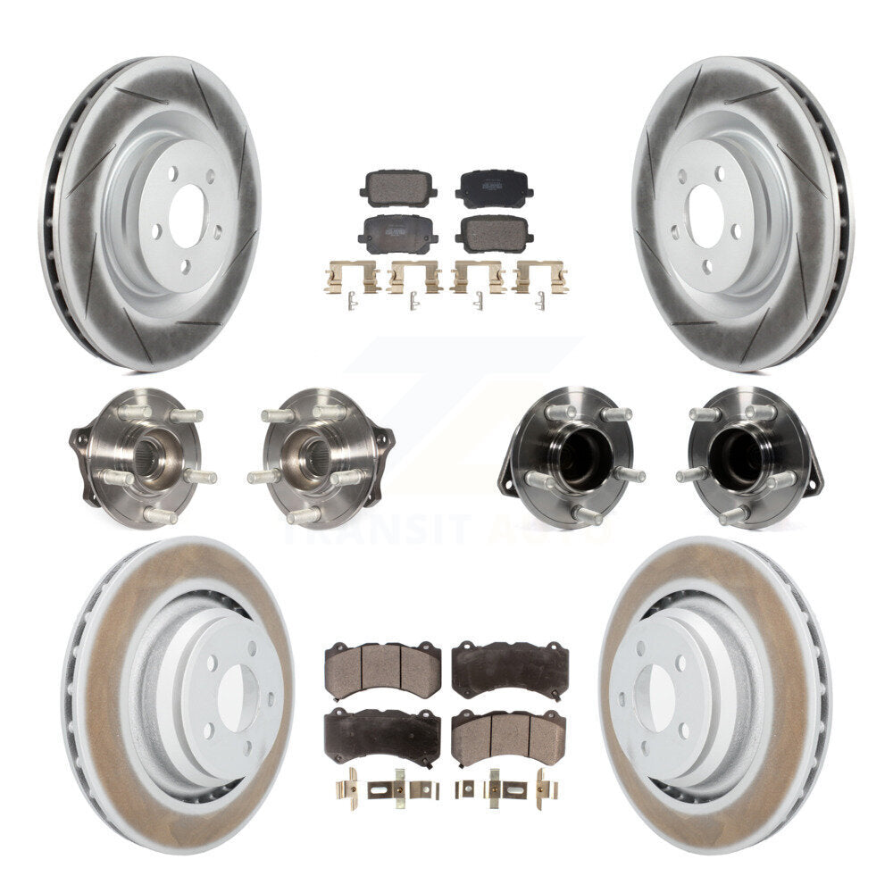 Transit Auto KBB-130165 Wheel Bearing and Hub Assembly for 2016 Dodge Charger - Front and Rear product image